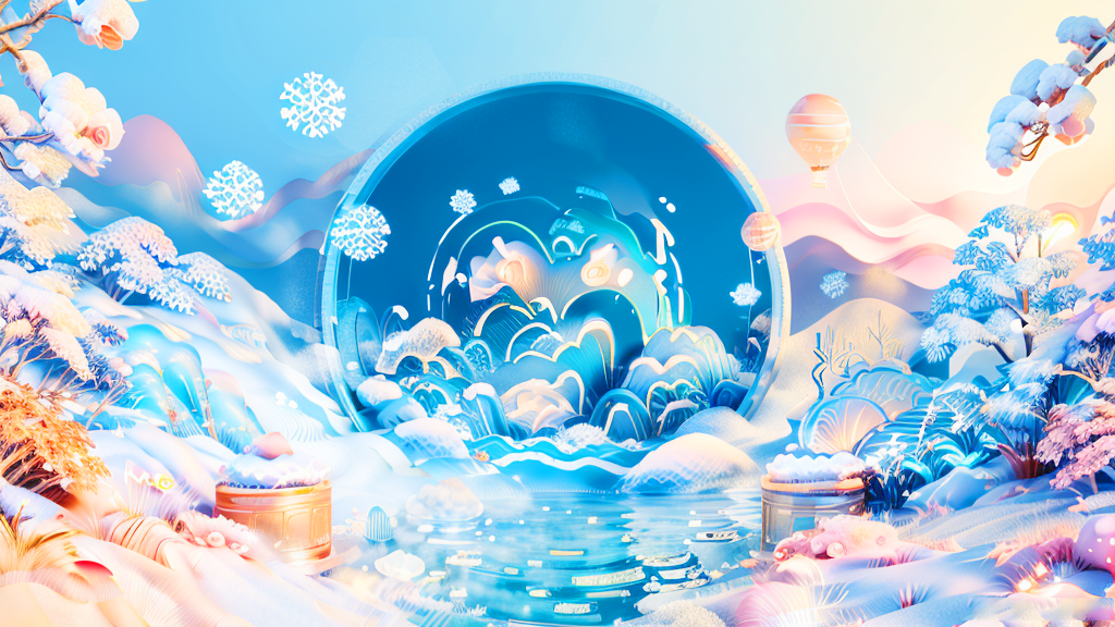 2023東晟大雪節(jié)氣手機(jī)壁紙封面 (2) - 副本